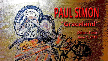 Paul Simon - "Graceland" - Dallas AAC - 06/01/2018