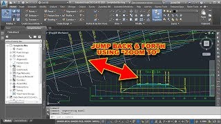 Navigating Between Civil 3D Sample Lines & Section Views using “Zoom To”