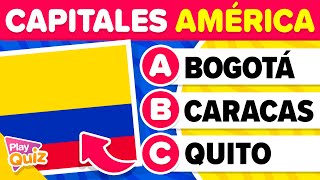 Adivina las Capitales de América  | Test Geografía | PlayQuiz Trivia