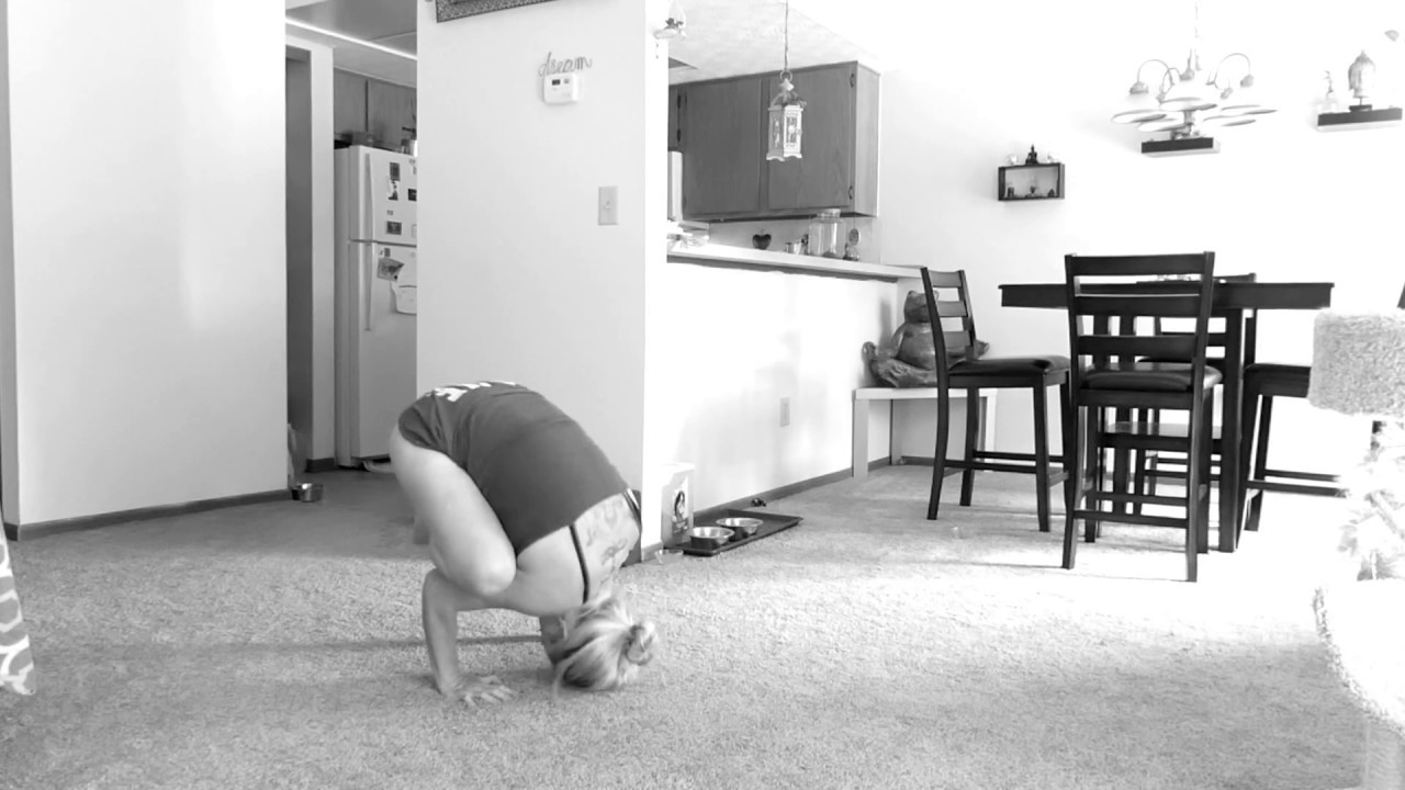 *tripod headstand to eka pada bakasana B to tripod headstand YouTube