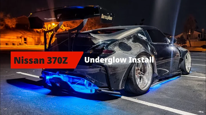 Underglow kit Install | NISSAN 370Z