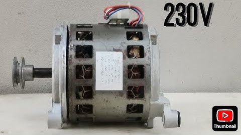 How to make high voltage generator #washing machine motor to generator #diy generator#electricity
