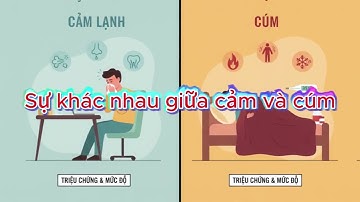 Sự khác nhau giữa Cảm và Cúm