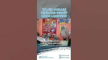 Wajib Cobain Pindang Seruit dengan Sambal Terasi, Kuliner Khas Lampung yang Bikin Nagih Wisatawan