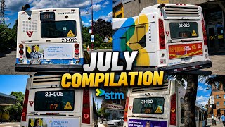 STM July 2026 Bus Compilation | Montréal Transit Highlights