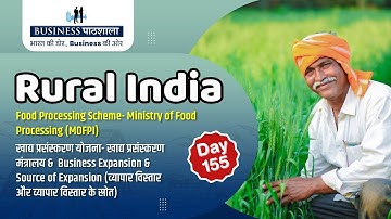 FOOD PROCESSING SCHEME - MINISTRY OF FOOD PROCESSING - MOFPI