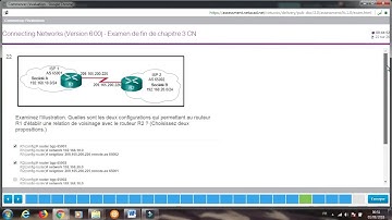 correction ccna 4 Examen de fin de chapitre 3 v6