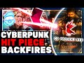 Instant Regret! Cyberpunk 2077 HITPIECE Totally Backfires! Cyberpunk2077 Memes & Reviews Delayed