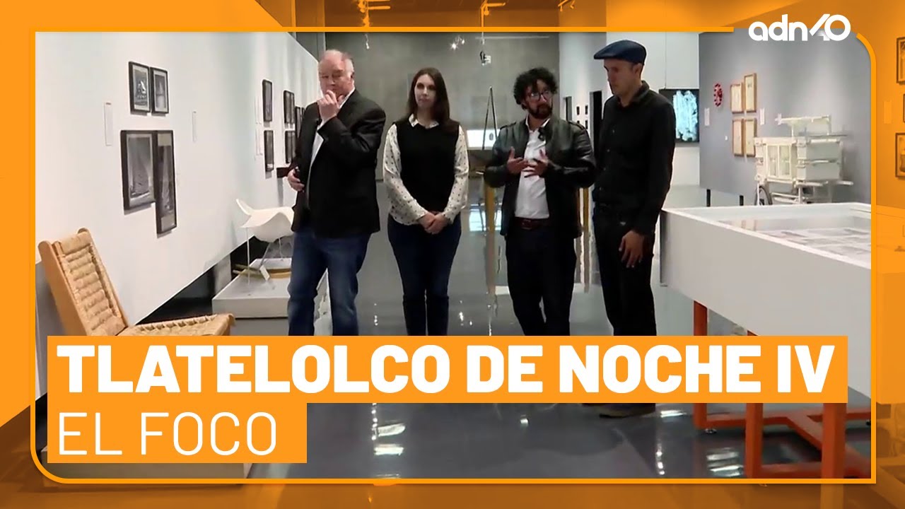 Tlatelolco de noche IV | El Foco