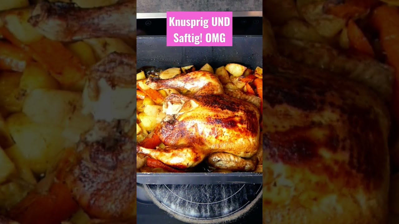 Knusperhähnchen, saftig und soooo 😋 - YouTube