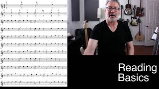 Lesson #204 - MUSIC READING BASICS for BEGINNERS | Tom Strahle | Pro Guitar Secrets