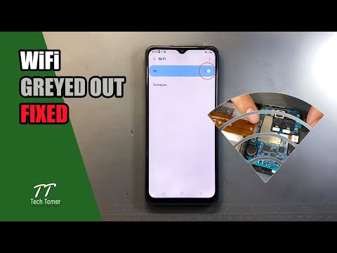 Samsung Galaxy A12 WiFi Not Working / Greyed Out Repair Tutorial | Tech Tomer