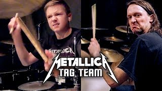 WHIPLASH - METALLICA - Drumming Tag Team