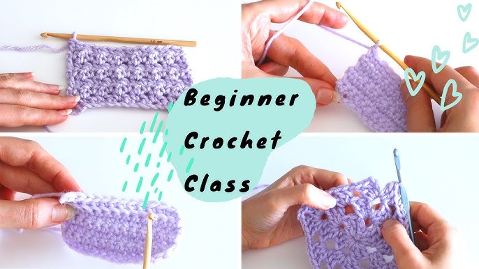 Learn to Crochet Kit – Stitches