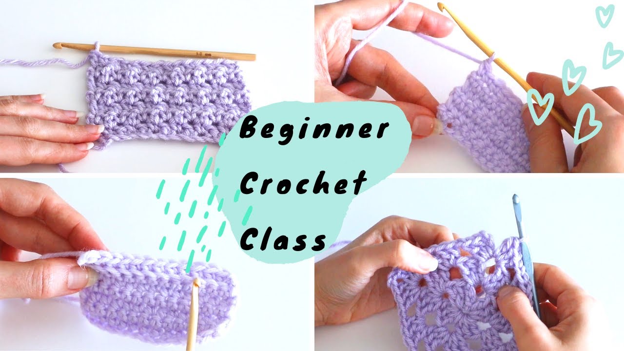 9 Crochet Stitch Patterns For Beginners  Crochet stitches patterns, Crochet  stitches, Crochet stitches video
