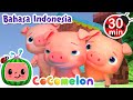 Tiga Babi Kecil CoComelon Kartun Dan Lagu Anak Moonbug Kids Indonesia Nursery Rhymes