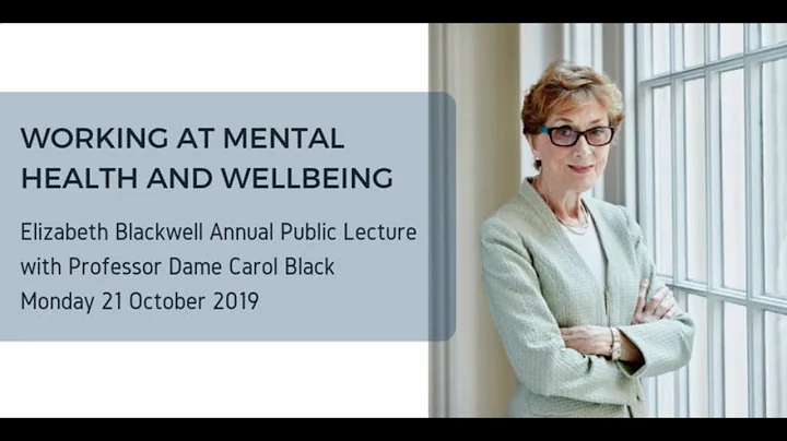 Elizabeth Blackwell Annual Public Lecture 2019 on ...