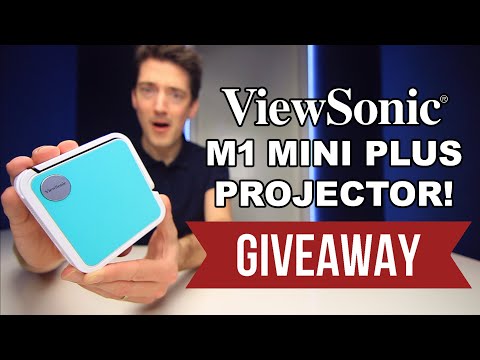 VIEWSONIC M1 MINI PLUS LED PROJECTOR REVIEW AND GIVEAWAY!