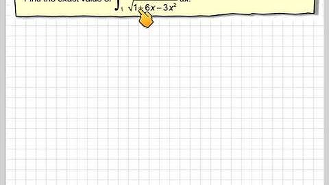 Definite integral using arcsin and completing the square