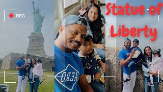 Statue Of Liberty || Ferry Ride || Ellis Island|| Indian Family In USA