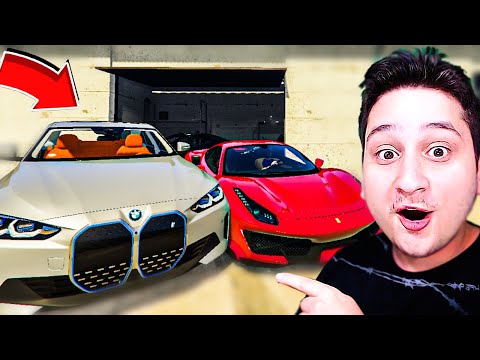 გახსენი ავტოფარეხი GTA 5 ში! BMW და Ferrari
