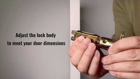 YEEUU R2 Smart Lock Installation Guide