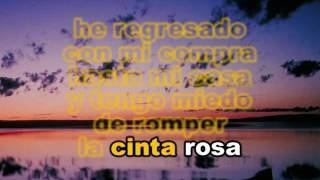 Video thumbnail of "LUCIO BATTISTI - LA CINTA ROSA - KARAOKE"