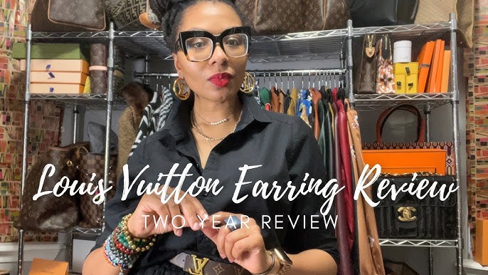 Louis Vuitton Blooming Earrings Unboxing + Mod Shots 