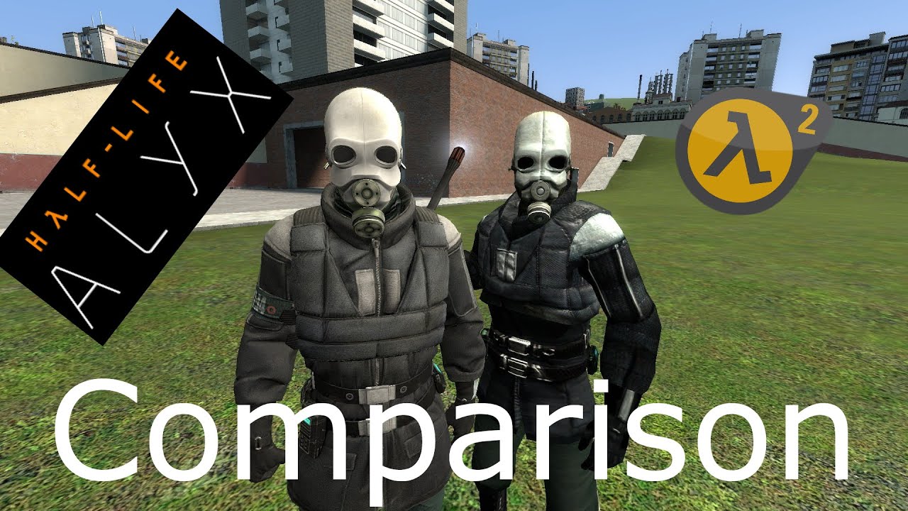 Metropolice comparasion - Half Life Alyx vs Half Life 2 