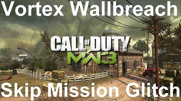 *NEW* MW3 Out of Vortex Wallbreach + "Special Delivery" Skip Mission Glitch!
