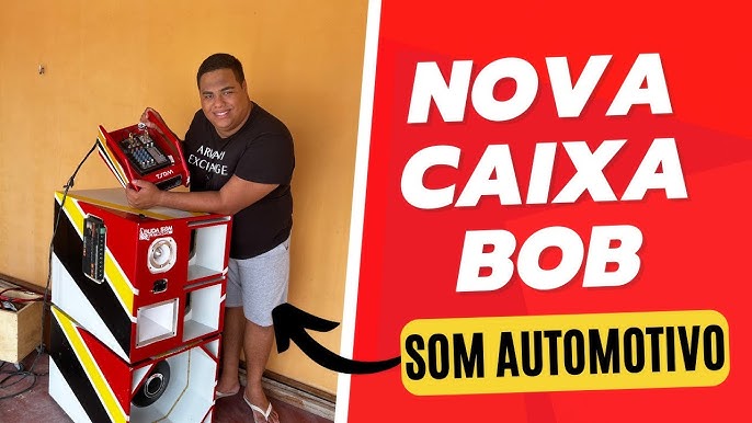 Caixa bob esponja residencial essa ta tocando com muita pressão e qualidade  sonora #somautomotivo 