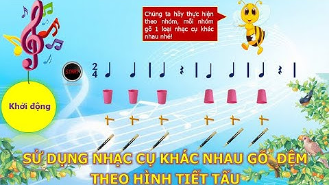 TRÒ CHƠI GÕ ĐỆM THEO HÌNH TIẾT TẤU - CĐ 2 TIẾT 1 SÁCH ÂM NHẠC 2 BỘ KNTT