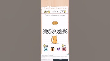 Brain test tricky puzzles level 12 solution or Walkthrough