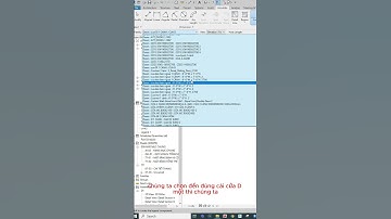 Tăng Tốc Độ Gấp 3 Lần Triển Khai Cửa Nếu Sử Dụng Lệnh Này Trong REVIT  #gizento #revit #hocrevit