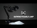 Batwing posable desk light  paladone