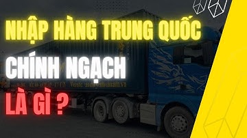 Nhập Hàng Trung Quốc Chính Ngạch Là Gì - Hoa Nam logistics