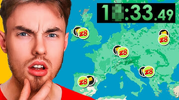 My Fastest Ever 25k PERFECT Score on Geoguessr!?