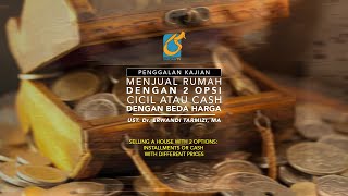 Menjual Rumah Dgn 2 Opsi Cicilan / Cash Beda Harga - Penggalan Kajian -Ust Dr. Erwandi Tarmizi, MA