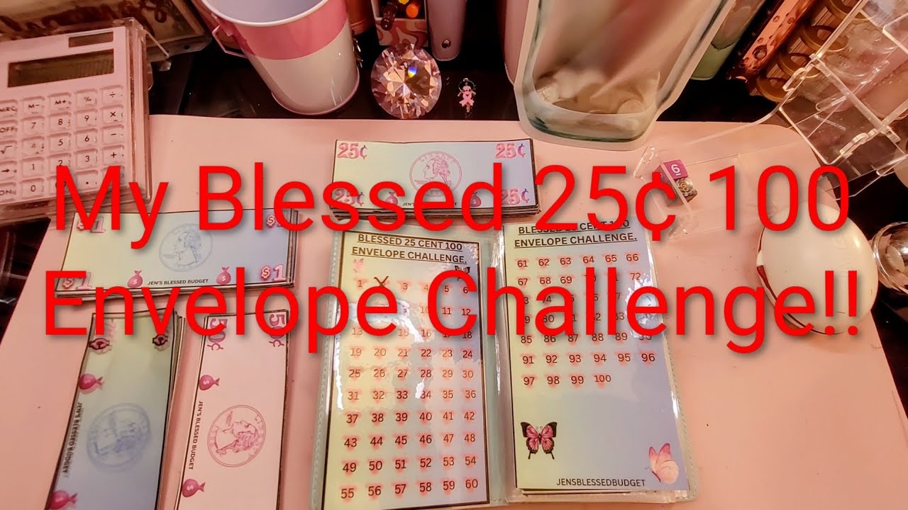 Adding $10.00 to My Blessed 25¢ 100 Envelope Challenge.