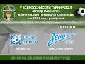 Лада-Центр (Тольятти) - Зенит (Санкт-Петербург (1 тайм)