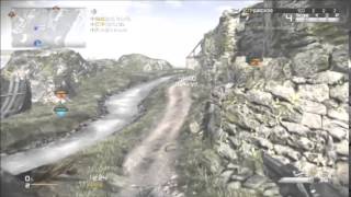Call of Duty Ghosts: Cross Map Throwing Knives & Knifing Montage