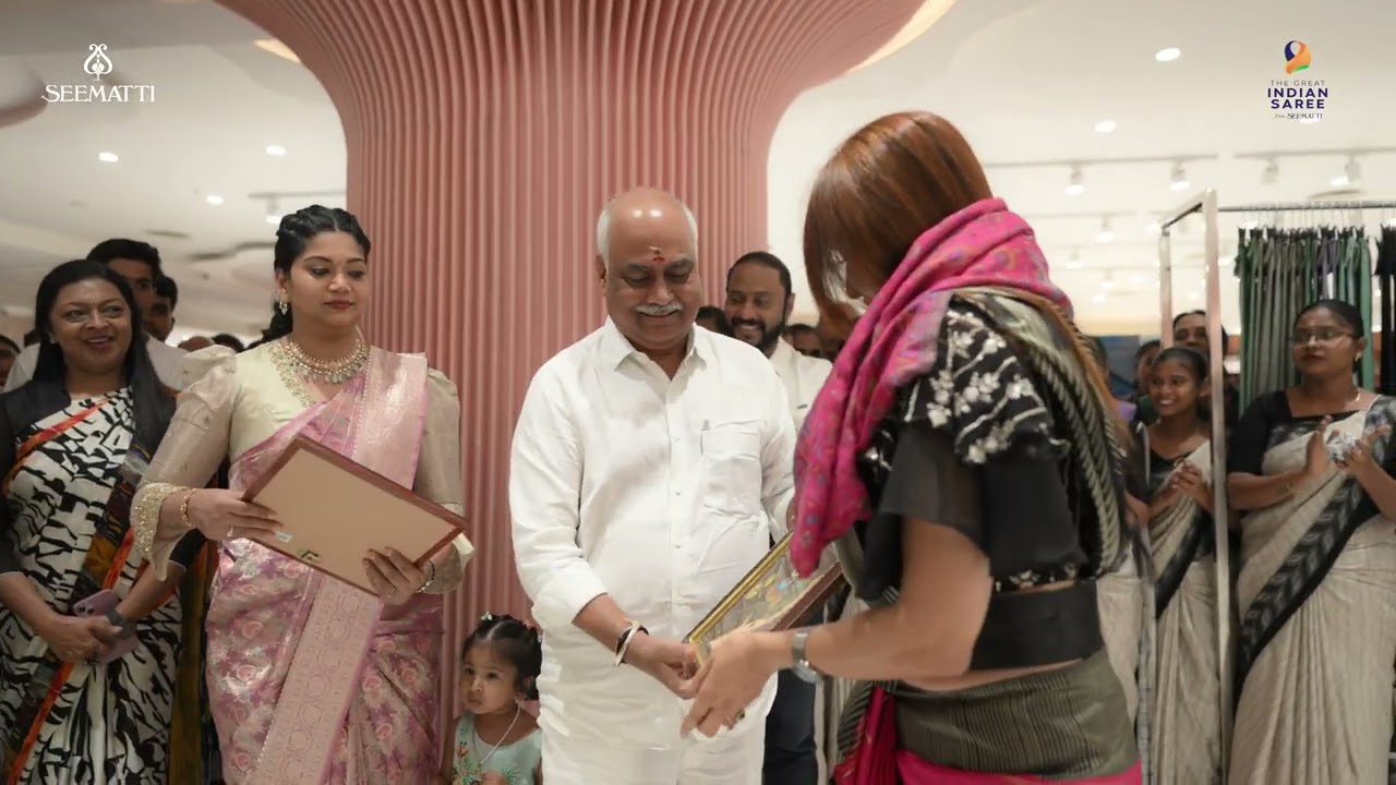 The Great Indian Sarees | India’s largest saree store | Seematti Kochi | kochi Inauguration