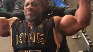 Dexter Jackson 2018 - training hard for Mr. Olympia
