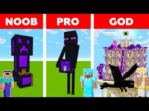 minecraft-noob-vs-pro-vs-god:-enderman-portal-house-in-minecraft-/-animation