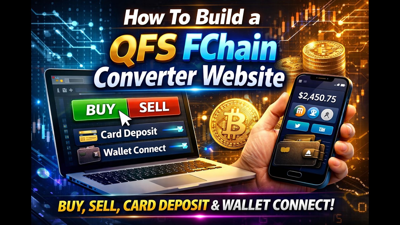 How To Build a QFS FChain Converter Website With Buy, Sell, Card ...