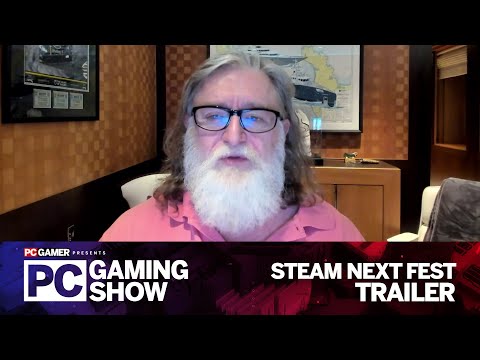 Gabe Newell talks about Steam Next Fest | PC Gaming Show E3 2021