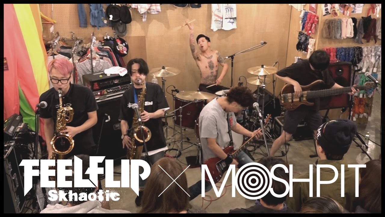 【FEELFLIP × MOSHPIT】 SPINNS HARAJUKU INSTORE LIVE  [2016.12.15]　-トレーラー映像-