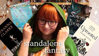 standalone ✨ fantasy ✨ book recommendations for when you're scared of commitment