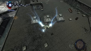 INFAMOUS 1 - gameplay walkthrough, hard difficulty (free roam)