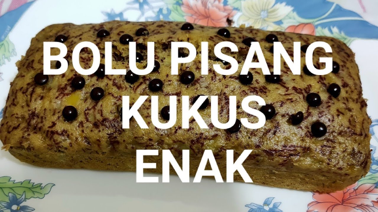 Resep cara membuat kue bolu pisang kukus enak hanya 1 ...